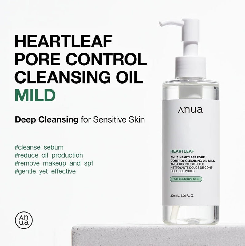 Heartleaf Pore Control Cleansing Oil Mild 200 ml
