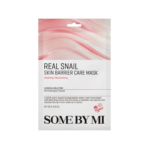 Real Snail Skin Barrier Care Mask - [1 pieza]