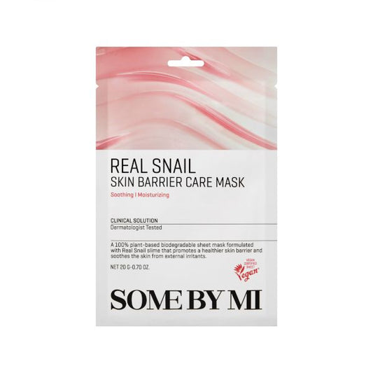 Real Snail Skin Barrier Care Mask - [1 pieza]