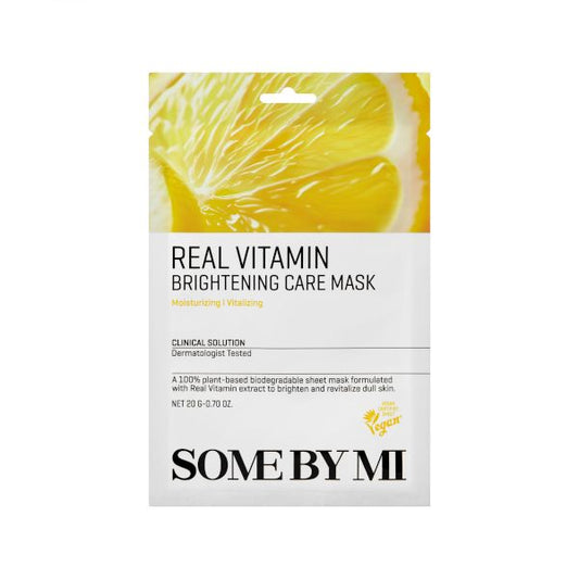Real Vitamin Brightening Care Mask - [1 pieza]